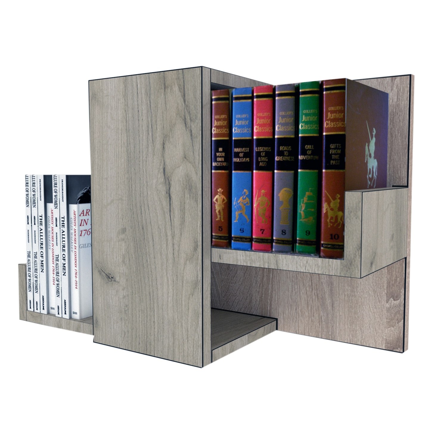 Raft Suprapozabil Genarom Bob 1, DS / Decor K002, 60 x 40 x 20 cm