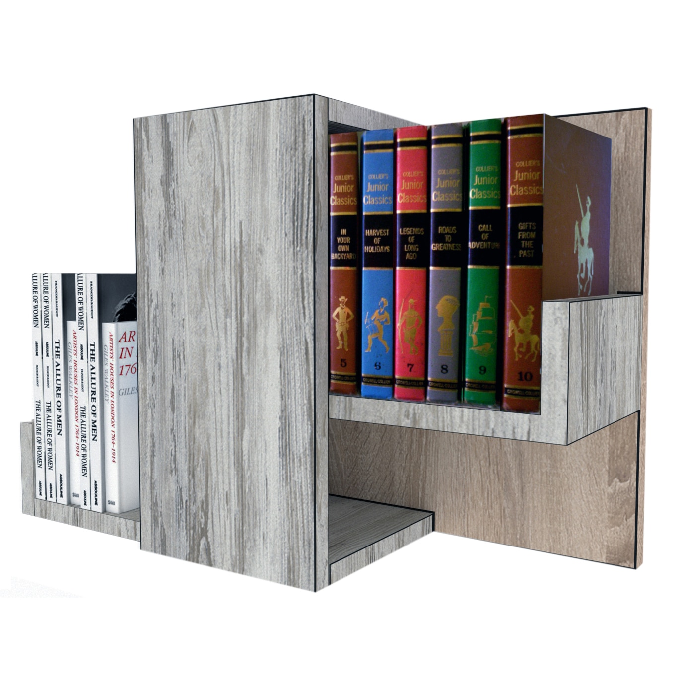 Raft Suprapozabil Genarom Bob 1, DS / Decor K084, 60 x 40 x 20 cm