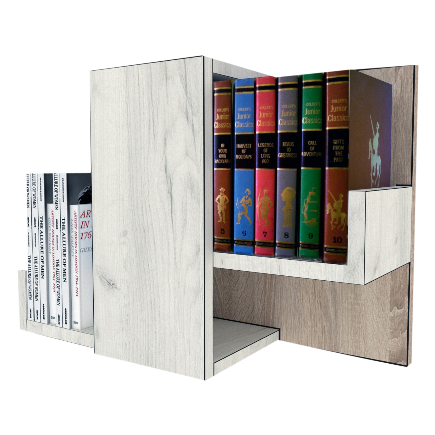 Raft Suprapozabil Genarom Bob 1, DS / Decor K001, 60 x 40 x 20 cm