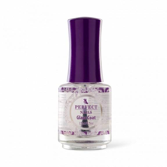Lac protector transparent Perfect Nails Top Coat Glass 15 ml
