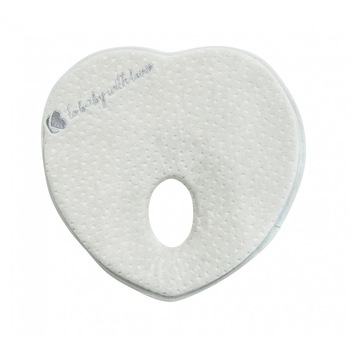 Perna pentru formarea capului KikkaBoo cu spuma de memorie Velvet Heart Mint Perna pentru formarea capului KikkaBoo cu spuma de memorie Velvet Heart Mint
