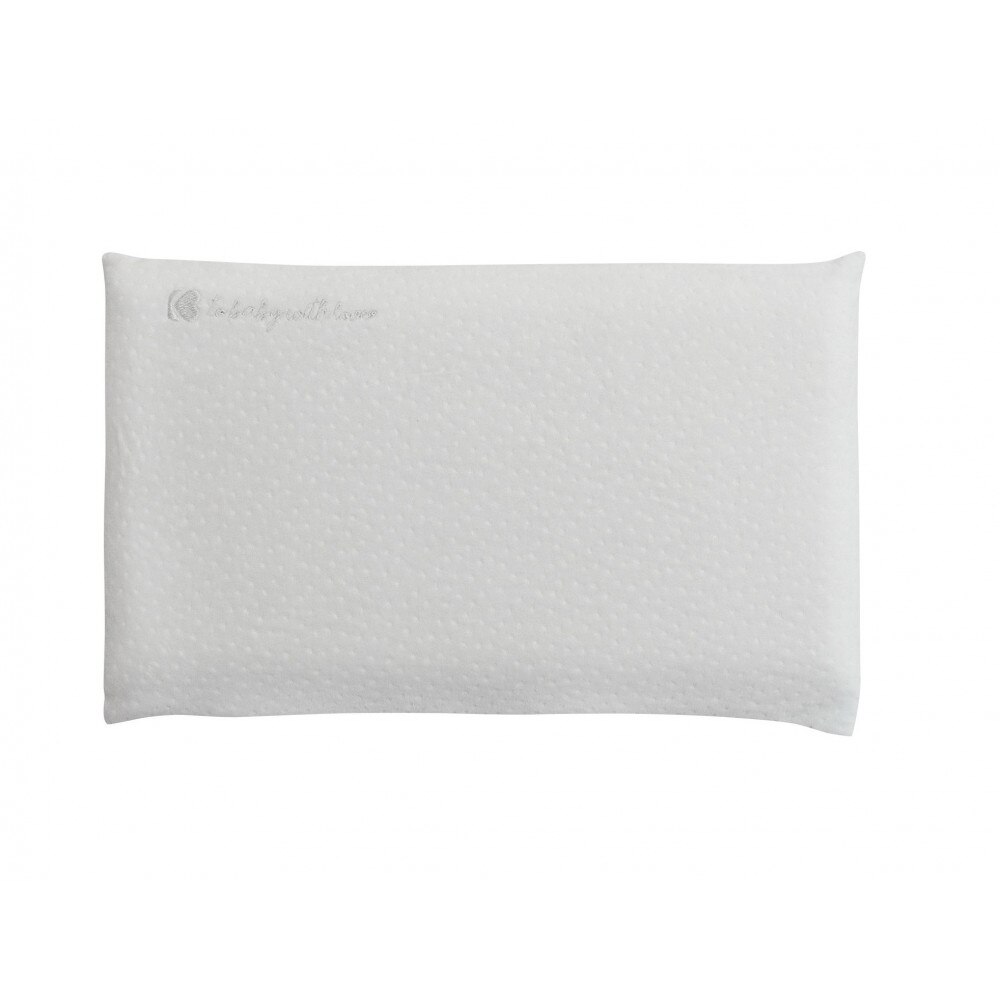 Perna KikkaBoo cu spuma de memorie si ventilatie pentru bebelusi Grey Velvet