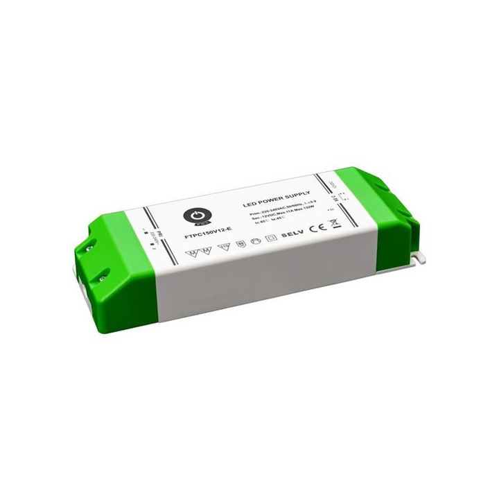 POS POWER 5124871 POS POWER FTPC150V12-E 12V/11A 150W IP20 gazdaságos LED tápegység