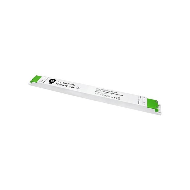 POS POWER 5133132 POS POWER FTPC100V12-DA 12V/8.33A 100W IP20 DALI LED tápegység