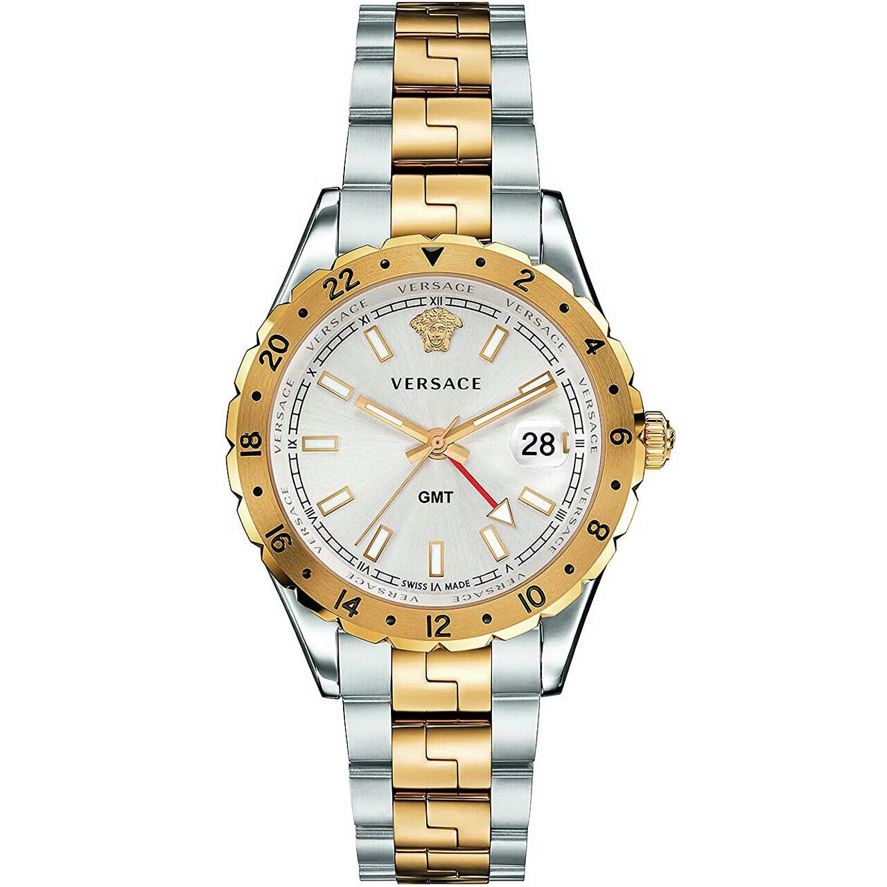 Ceas barbatesc Versace V11030015, Quartz, 42mm, 5ATM, Auriu