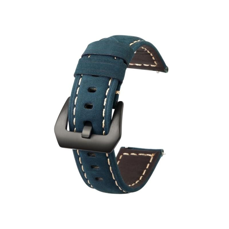 Természetes bőr szíj, kompatibilis Huawei Watch GT 2 Pro, gyorskioldó ...
