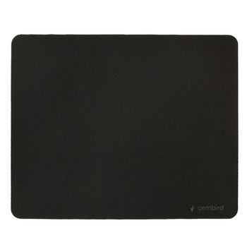 Mousepad, Gembird MP-S-BK, cauciucat, negru Mousepad, Gembird MP-S-BK, cauciucat, negru