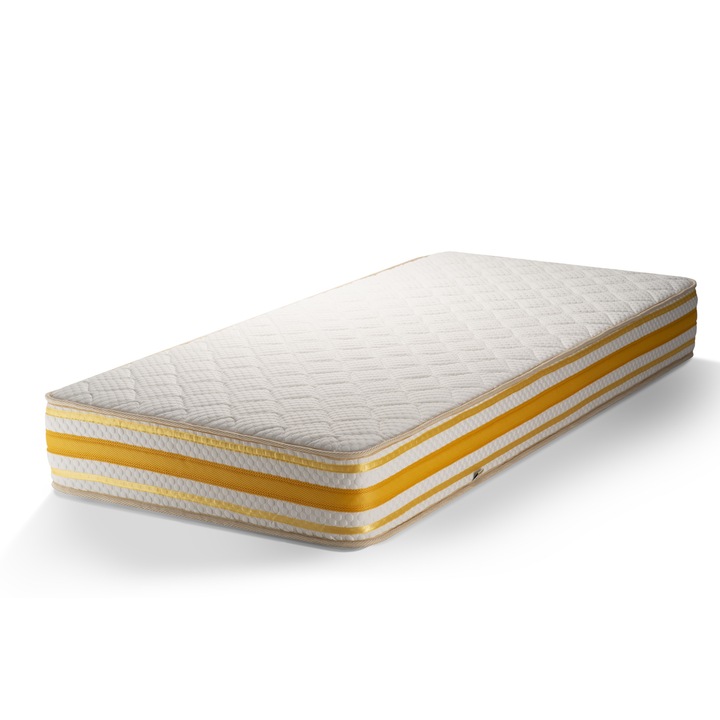 Двулицев матрак Sleepmode Golden Dreams, 200x200, 7 зони на комфорт, 19 см, с цип