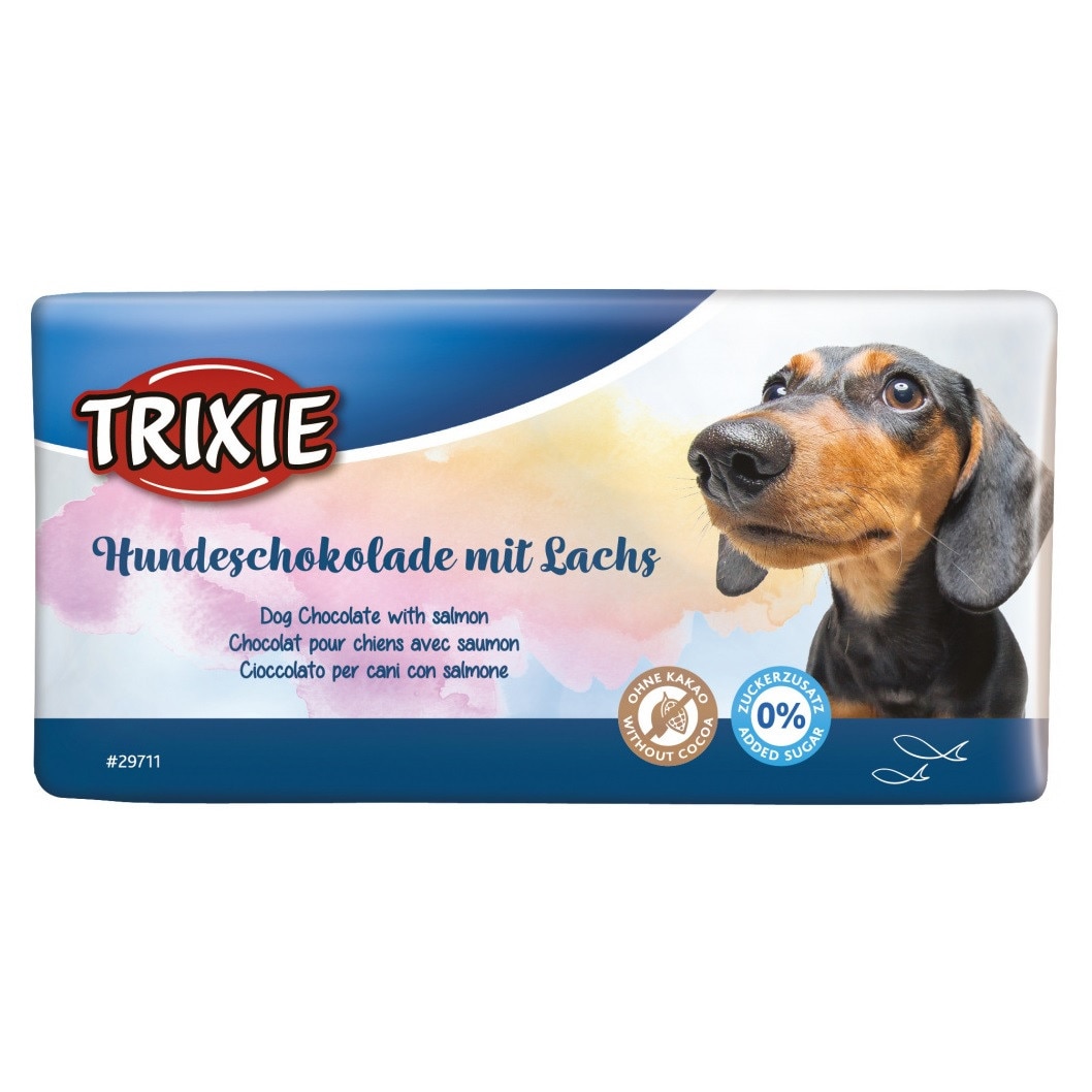 Ciocolata Trixie Cu Somon Pentru Caini 100 g 29711