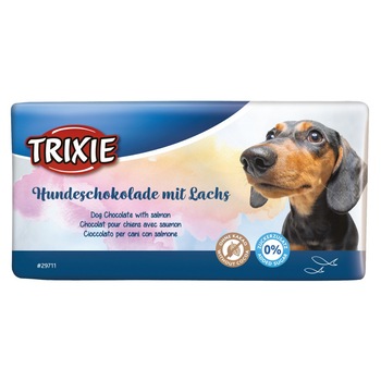 Ciocolata Trixie Cu Somon Pentru Caini 100 g 29711 Ciocolata Trixie Cu Somon Pentru Caini 100 g 29711