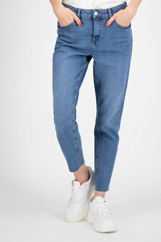 b.young, Blugi regular fit cu aspect decolorat, Albastru inchis/Albastru pastel, 25 b.young, Blugi regular fit cu aspect decolorat, Albastru inchis/Albastru pastel, 25