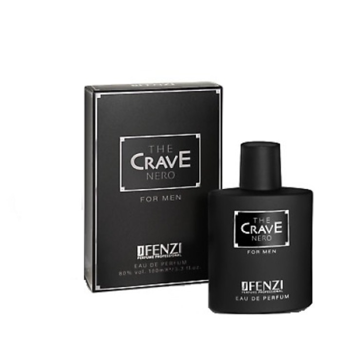 jFenzi, The Crave Nero eau de parfum férfiaknak, 100 ml