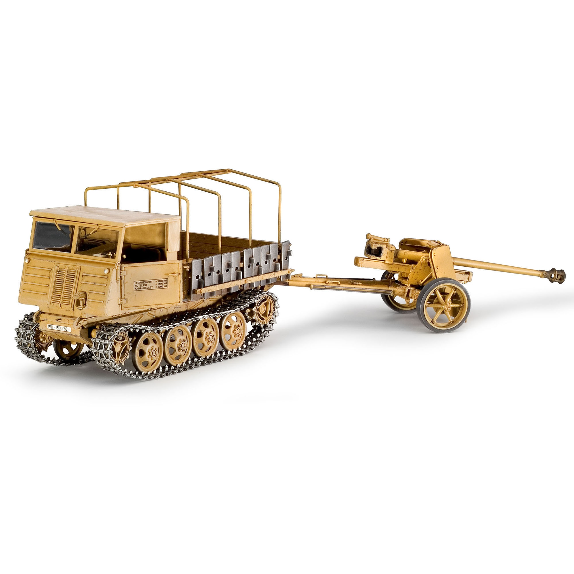 Macheta Militara ITALERI German Steyr RSO/03 with Pak 40 1:35 ITA 6563