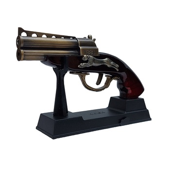 Decoratiune ArtDeco Pistol Bricheta model vintage, cu leopard, dimensiuni 18 x 10 x 3 cm (lungime x inaltime x grosime) Decoratiune ArtDeco Pistol Bricheta model vintage, cu leopard, dimensiuni 18 x 10 x 3 cm (lungime x inaltime x grosime)