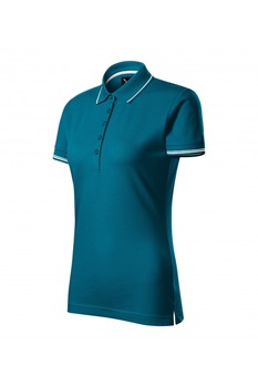 Tricou polo pentru femei, Albastru petrol, 253-93, Albastru Tricou polo pentru femei, Albastru petrol, 253-93, Albastru