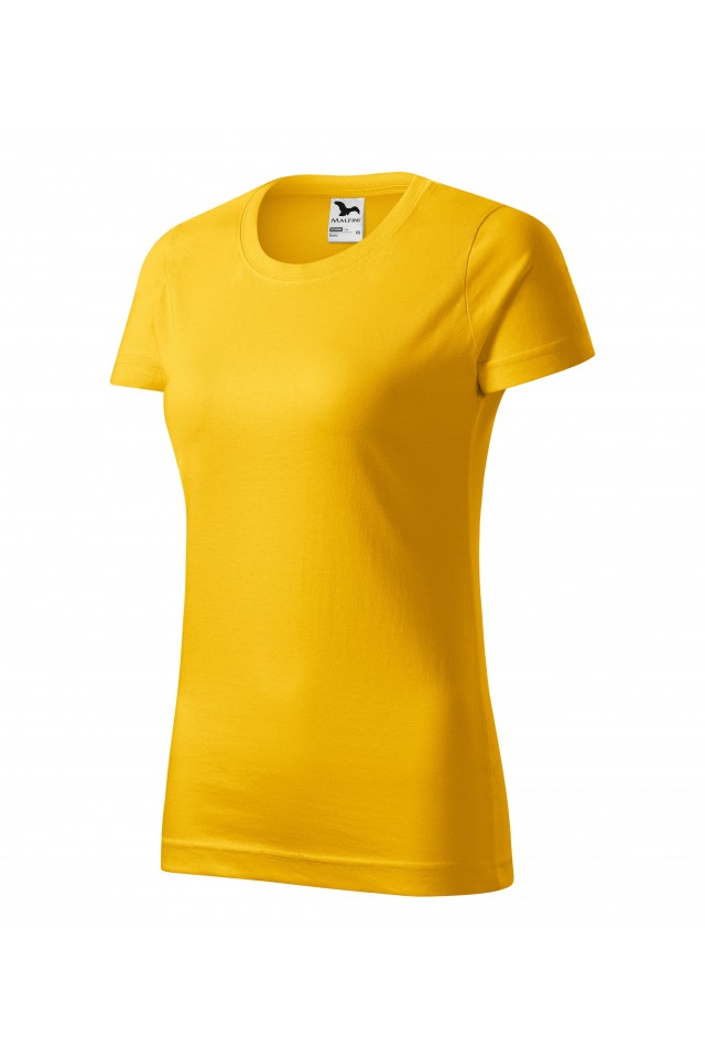 Tricou dama,Galben 134-04, Galben