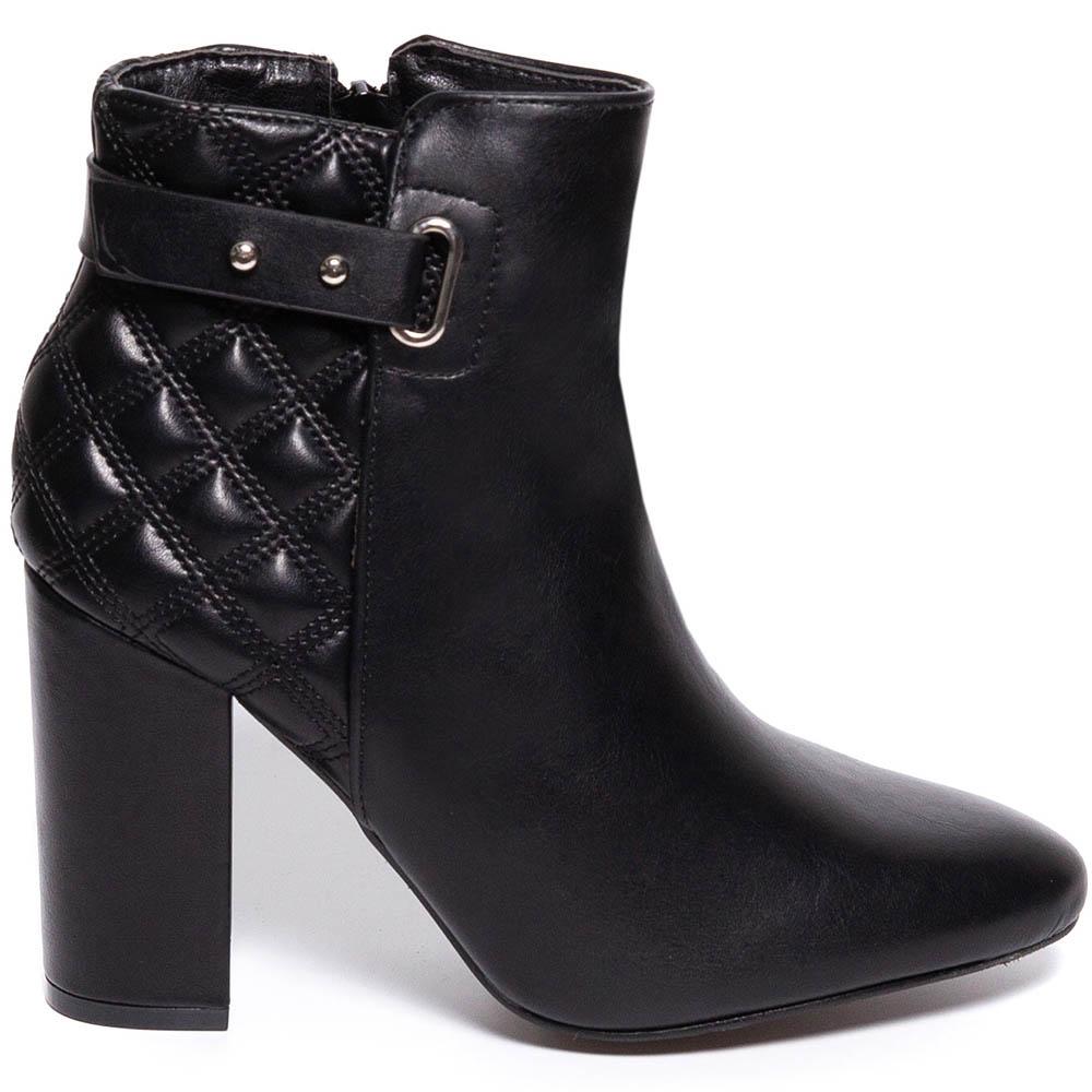 Botine dama Therese, Negru, Negru