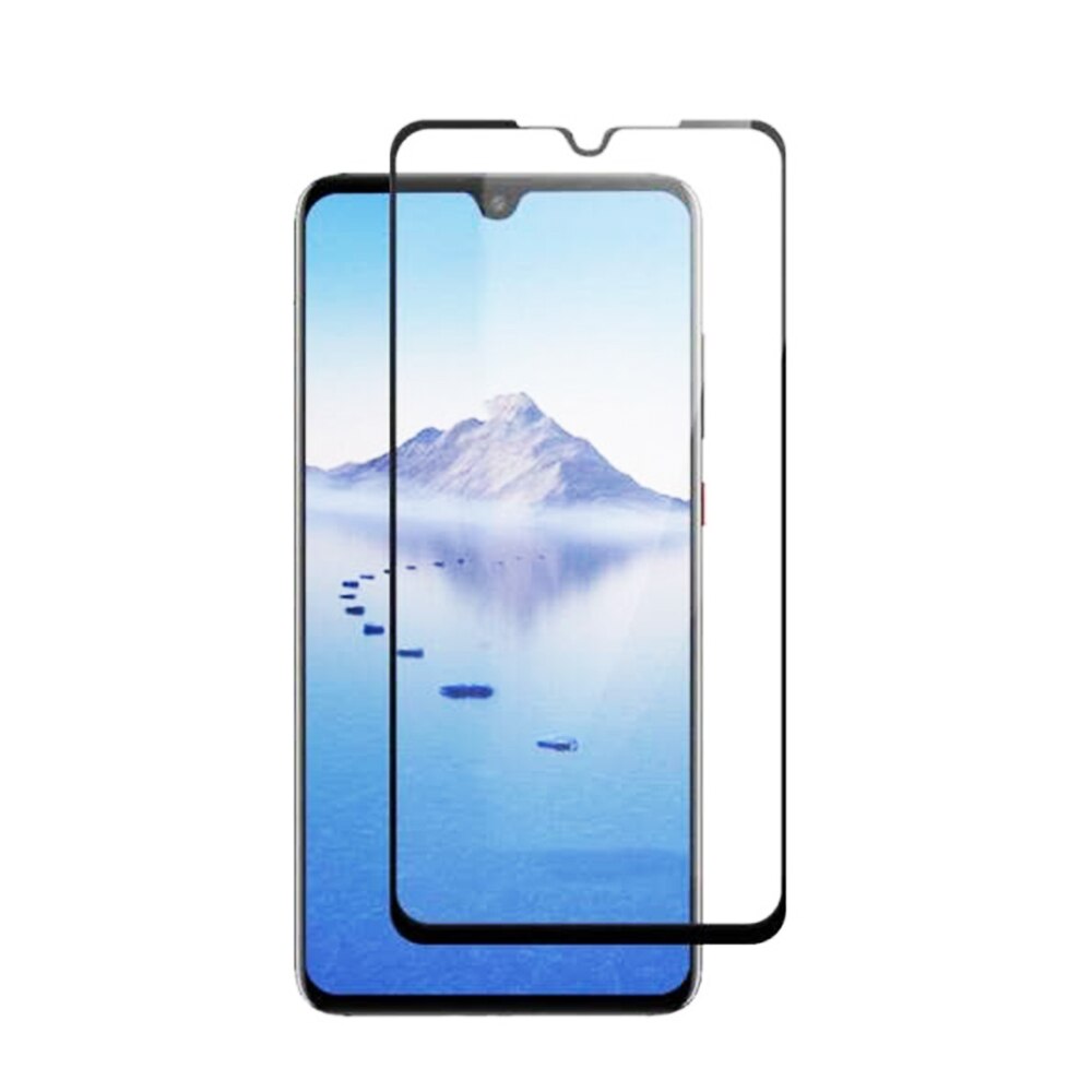 Set 10 Folii din sticla securizata, 9H, Huawei P30 Black