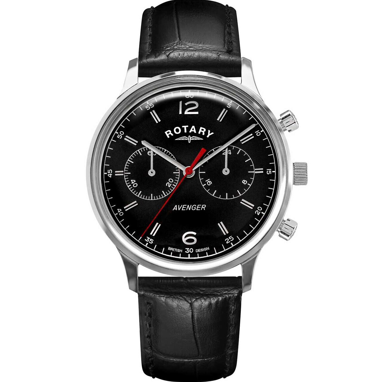 Ceas barbatesc Rotary GS05203/04, Quartz, 38mm, 5ATM, Argintiu