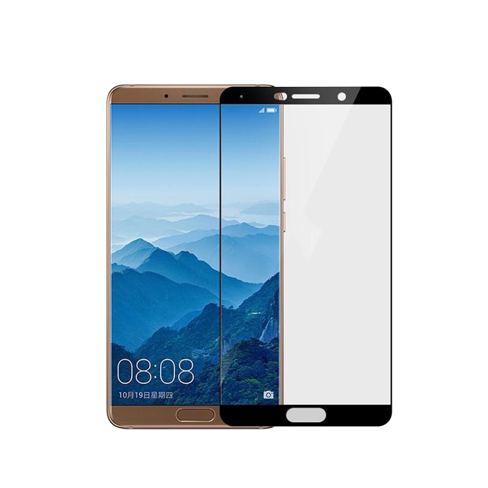 Set 10 Folii din sticla securizata, 9H, Huawei Mate10 Black