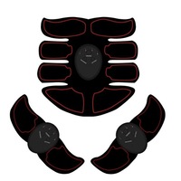 kit de electrostimulare ems menton smart fitness cu 8 pad-uri pentru stimularea cresterii musculaturii de pe abdomen brate sau picioare negrurosu imagen 21_0_
0