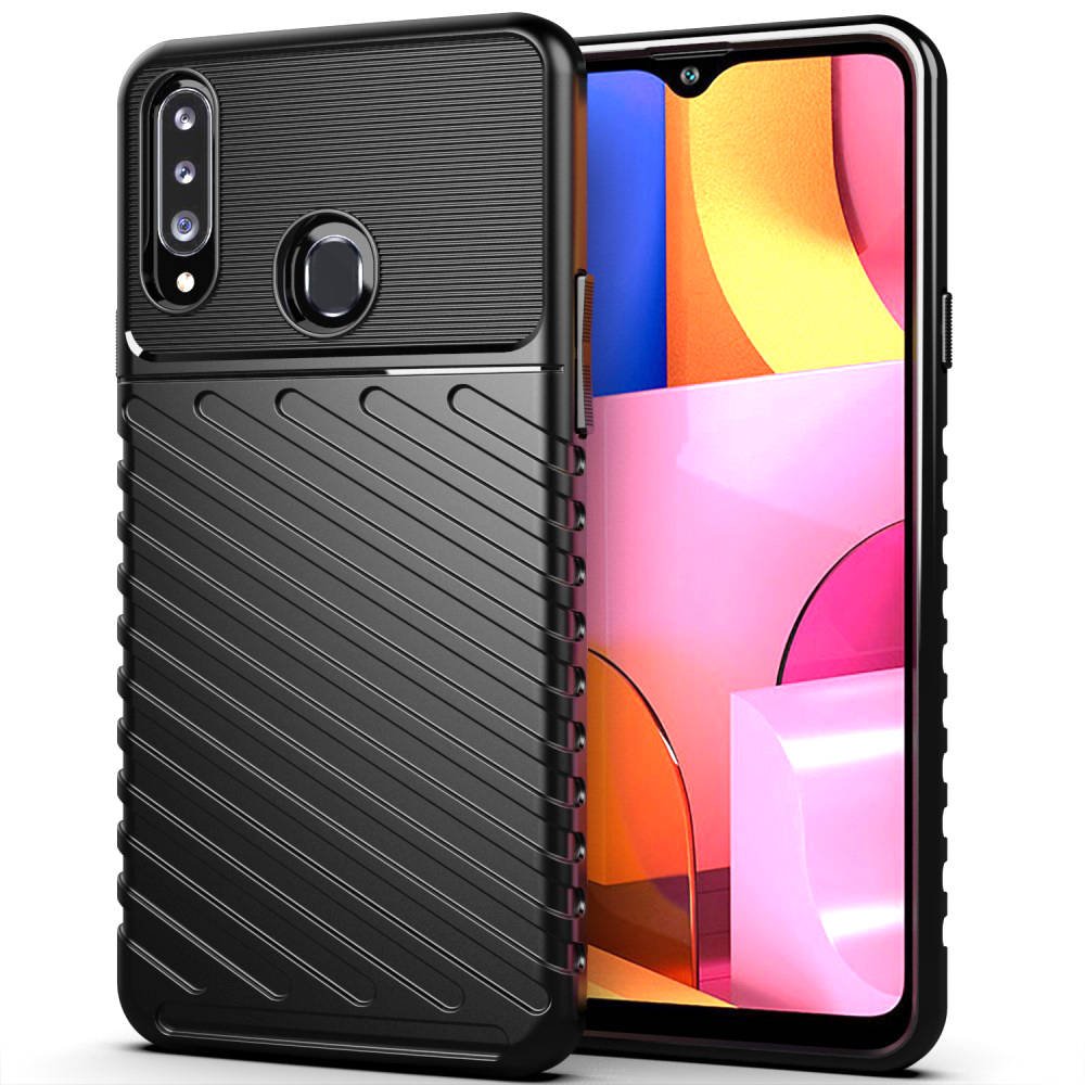 Husa Samsung Galaxy A20S Armored Thunder black