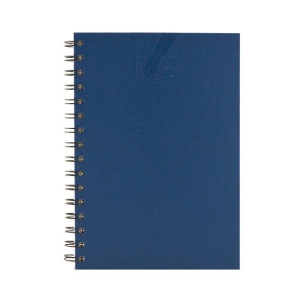 Agenda Avanti 479 Matra Blu cu spira, nedatata 15 x 21 cm
