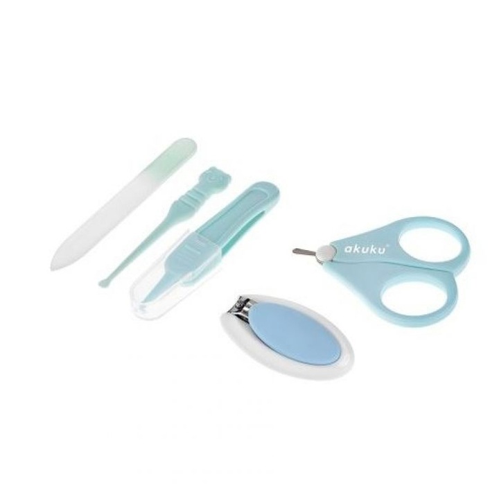 Set pentru ingrijirea unghiilor Akuku A0043, Albastru