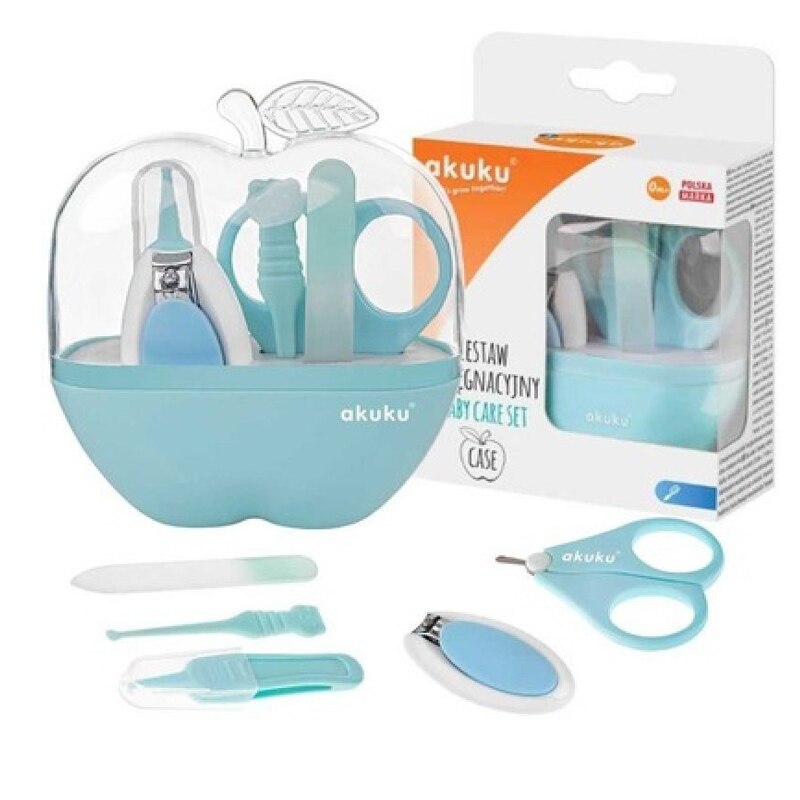 Set pentru ingrijirea unghiilor Akuku A0043, Albastru