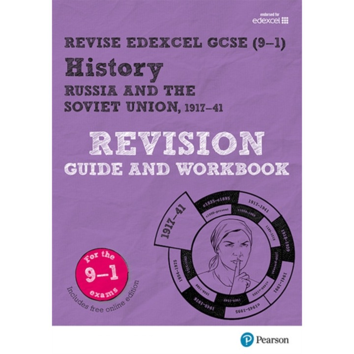 Pearson Edexcel GCSE (9-1) History Russia and the Soviet Union, 1917-41 Revision Guide and Workbook Catch-up and revise, Bircher Rob