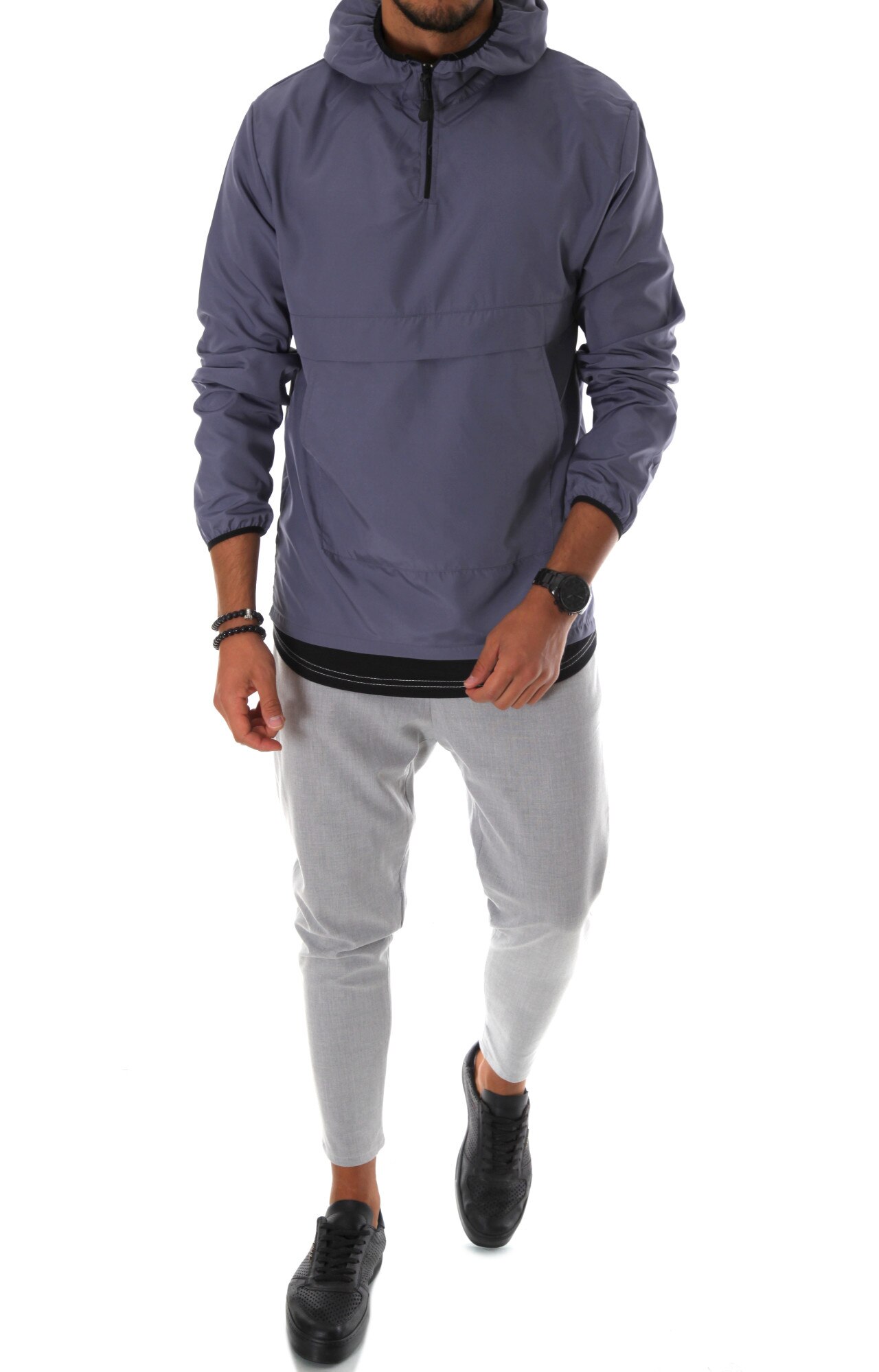 Geaca B2370, pentru barbati de fas deHaine, Gri