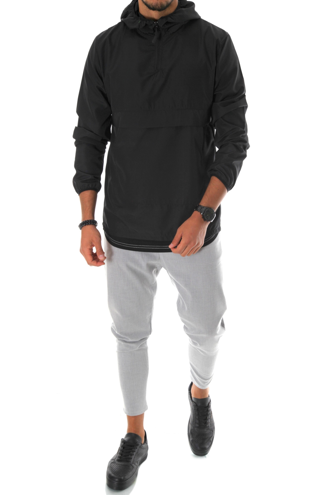 Geaca B2370, pentru barbati de fas deHaine, Neagra