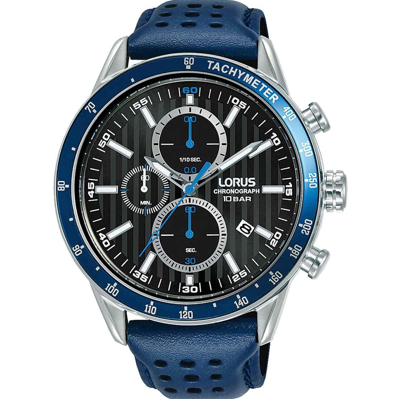 Ceas barbatesc Lorus RM337GX9, Quartz, 45mm, 10ATM, Argintiu