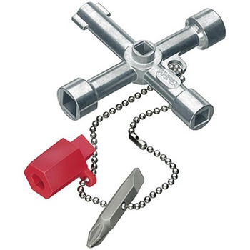 Cheie pentru tablouri electrice, KNIPEX, 6 functii Cheie pentru tablouri electrice, KNIPEX, 6 functii