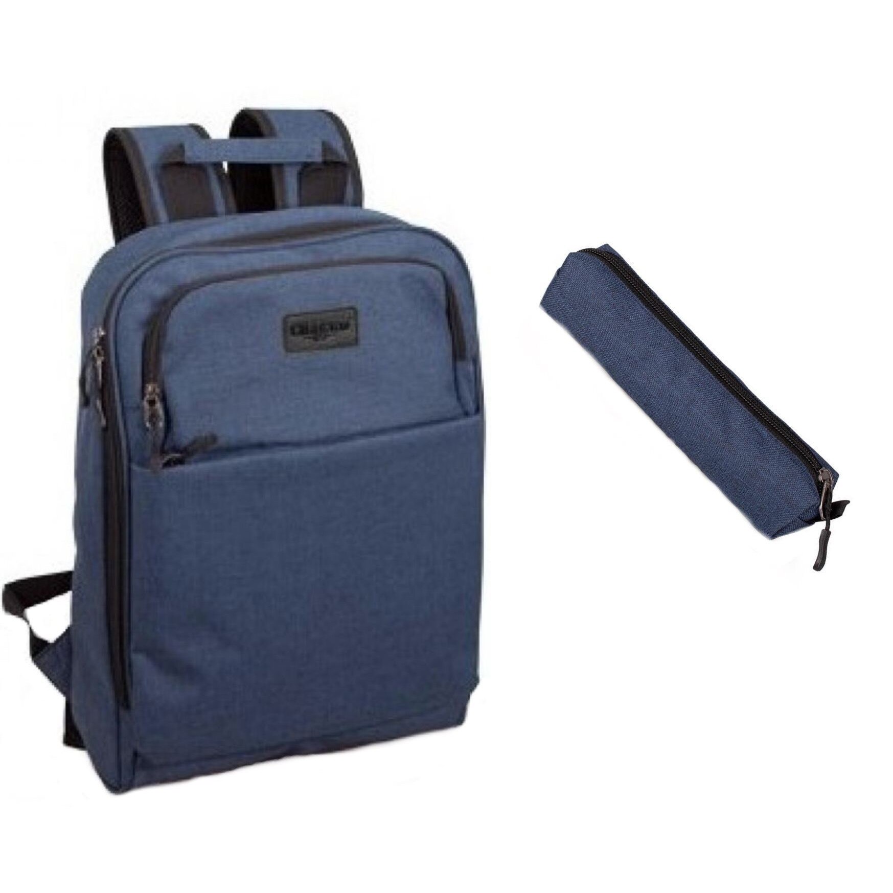 Set scoala Charro Light - Ghiozdan + Etui - albastru