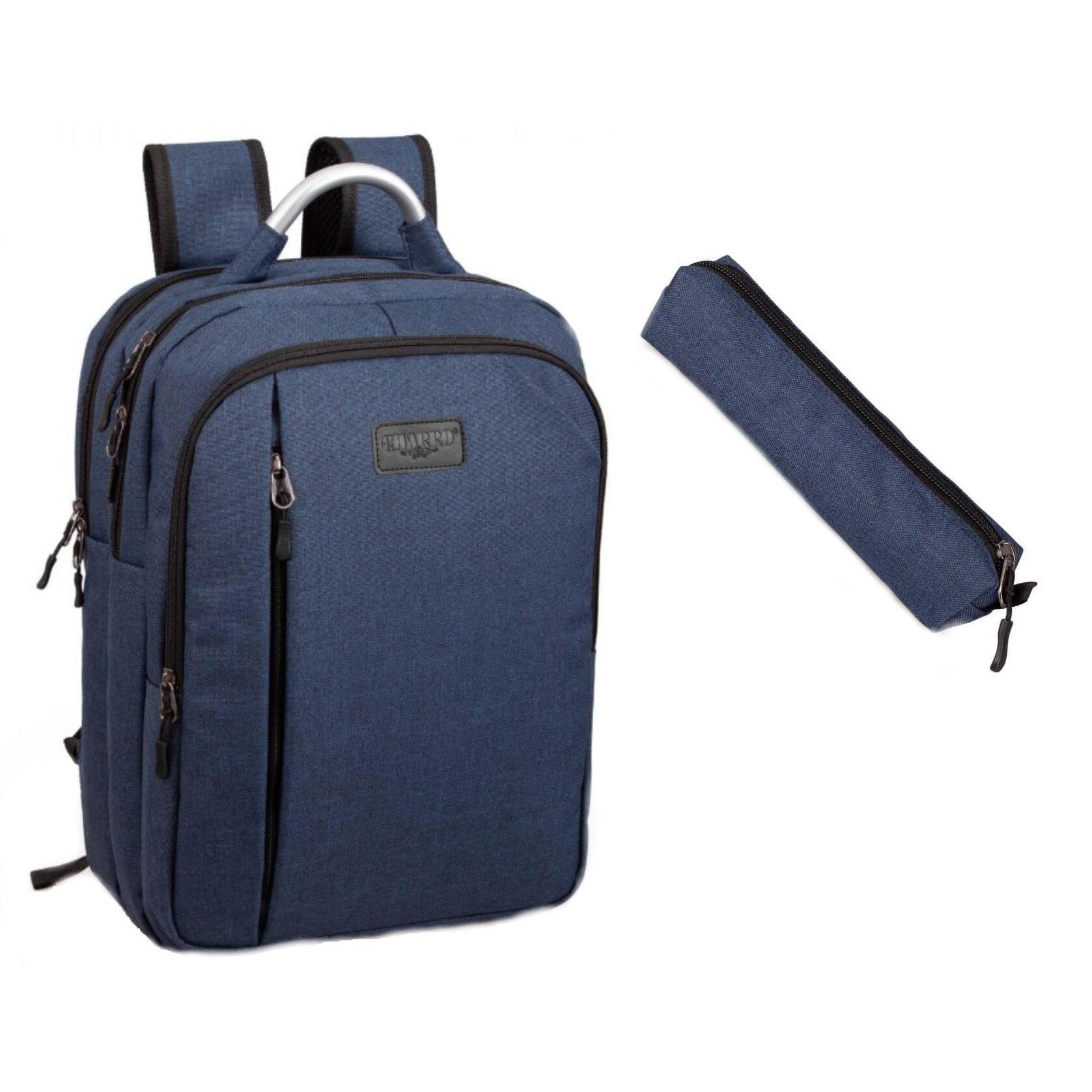 Set scoala Charro Champion - Ghiozdan + Etui - albastru