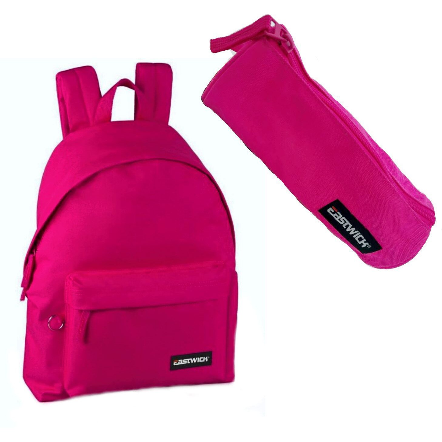 Set scoala Eastwick - Ghiozdan + Penar etui - Roz