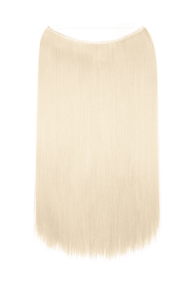 Extensii Par Natural Amora Flip In Deluxe Blond Rece Perlat 60 , 50 cm