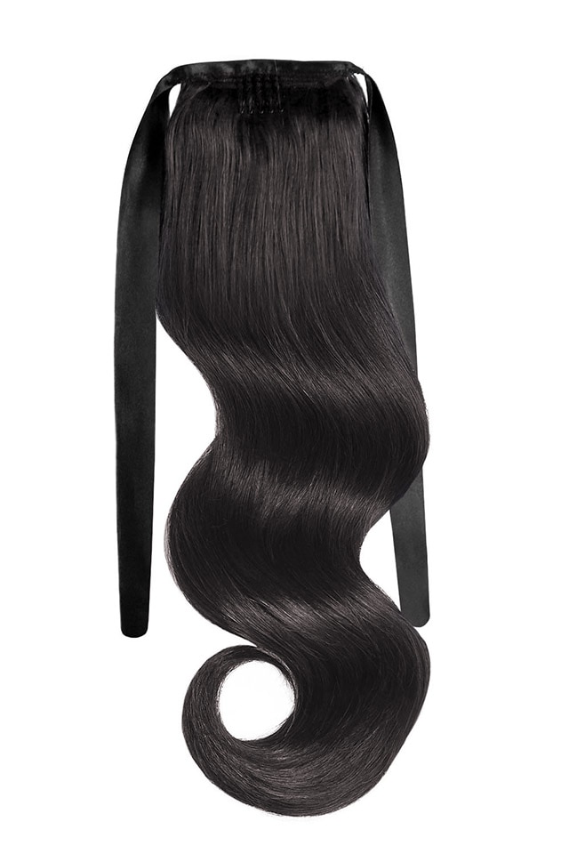 Extensii Par Natural Amora Coada Black Collection Negru Natural 1B , 45 cm