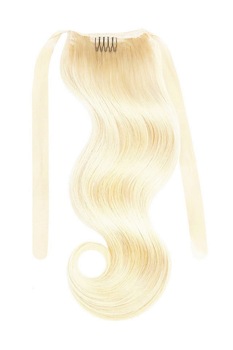 Extensii Par Natural Amora Coada Black Collection BLond Auriu 22 ,50 cm Extensii Par Natural Amora Coada Black Collection BLond Auriu 22 ,50 cm