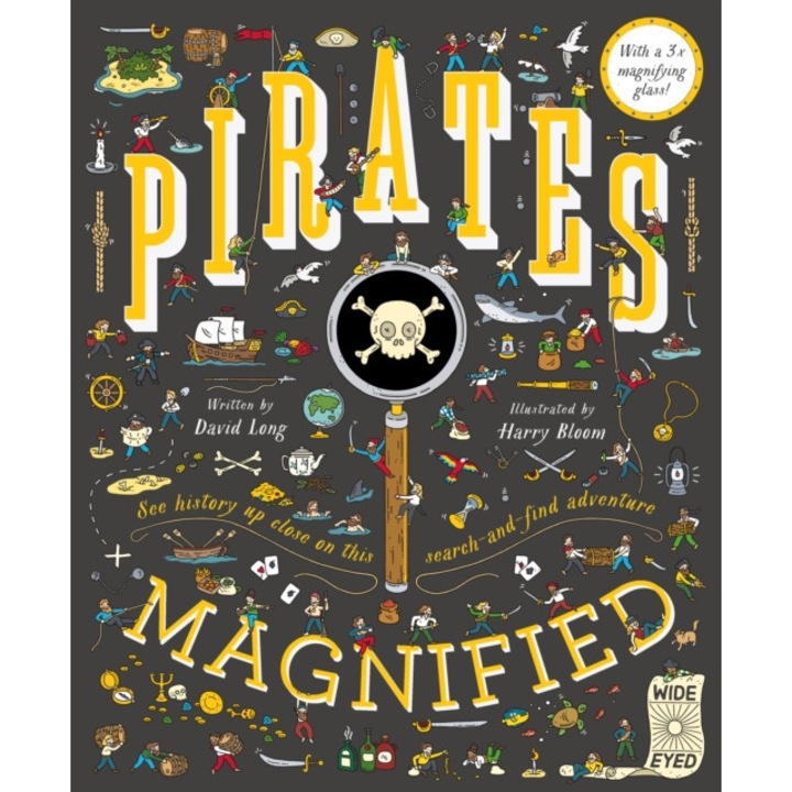 Pirates Magnified With a 3x Magnifying Glass, Long David, Bloom Harry
