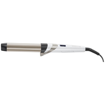 Ondulator conic, Remington, CI89H1 HYDRAluxe, max 210 grade, 5 setari de temperatura, incalzire in 30 de secunde, Alb/Negru