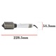 Aparat de coafat, Remington, Cu aer cald, 1200 W, 3 nivele de temperatura, 3 viteze, Alb