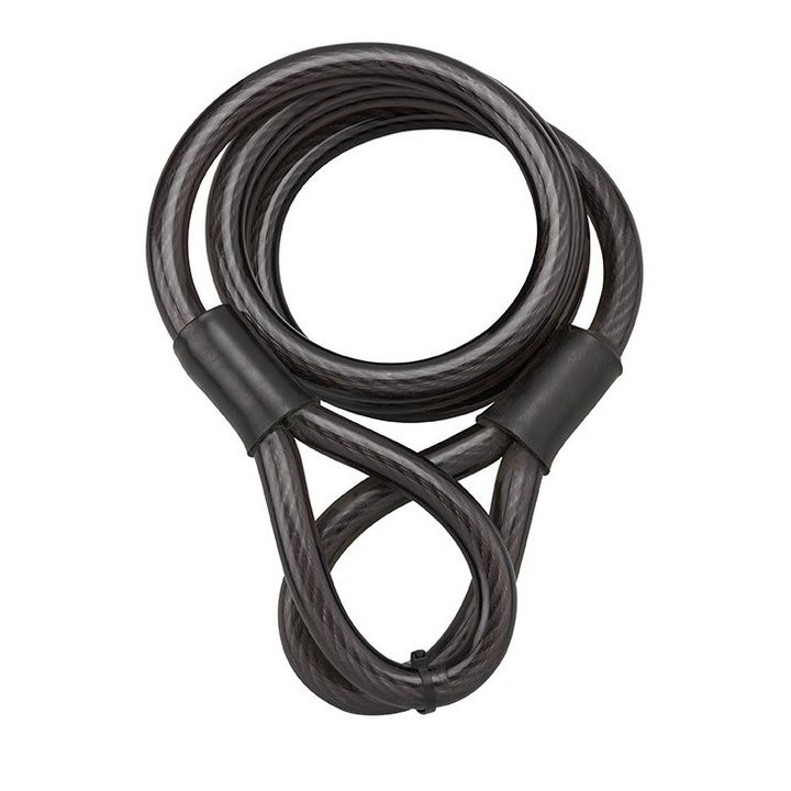 Kerékpár lopásgátló kábel, TWISTY, Ø 15 mm, 180 cm
