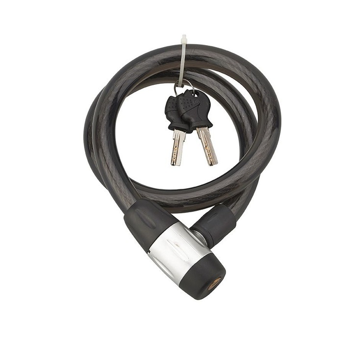 Motorkerékpár lopásgátló, kulccsal, SCORP, Ø 15 mm, 85 cm