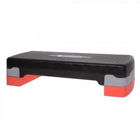 Stepper aerobic / fitness ajustabil 2 niveluri de inaltime, suporta pana la 350 kg reducere Emag