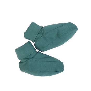 Botosei verzi din bumbac organic pentru bebelusi Botosei verzi din bumbac organic pentru bebelusi