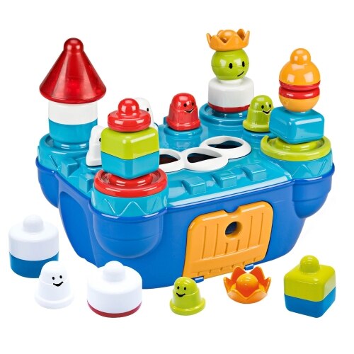 Castel de activitati Imaginarium Babycastle Construction cu 14 piese oentru a le potrivi si construi