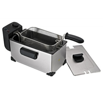 Friteuza, Jocca, 90 ° C si 190 ° C, 3 L Capacitate, Negru/Argintiu Friteuza, Jocca, 90 ° C si 190 ° C, 3 L Capacitate, Negru/Argintiu