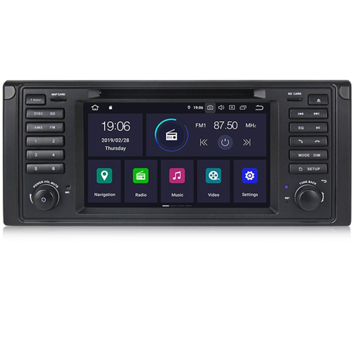 Мултимедия Hesperus за BMW E39, Двоен дин с GPS, DVD, Android 12